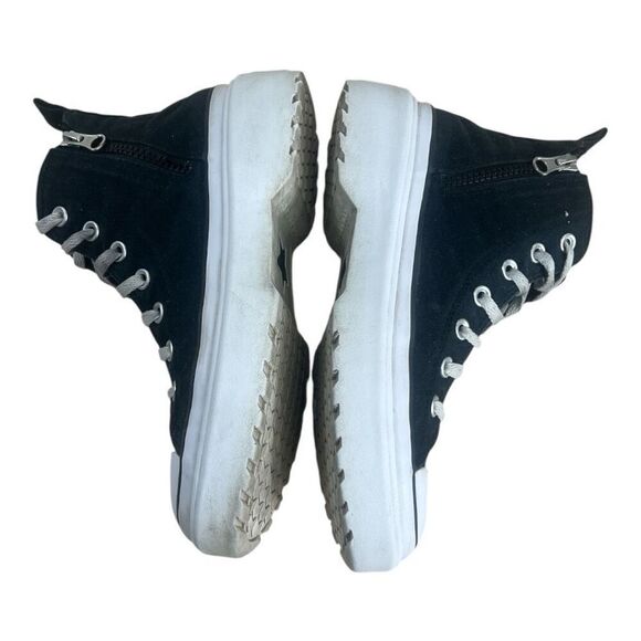 Converse Chuck Taylor All Star Lugged Lift High Black Sneakers Size 5 Kids - Picture 5 of 9